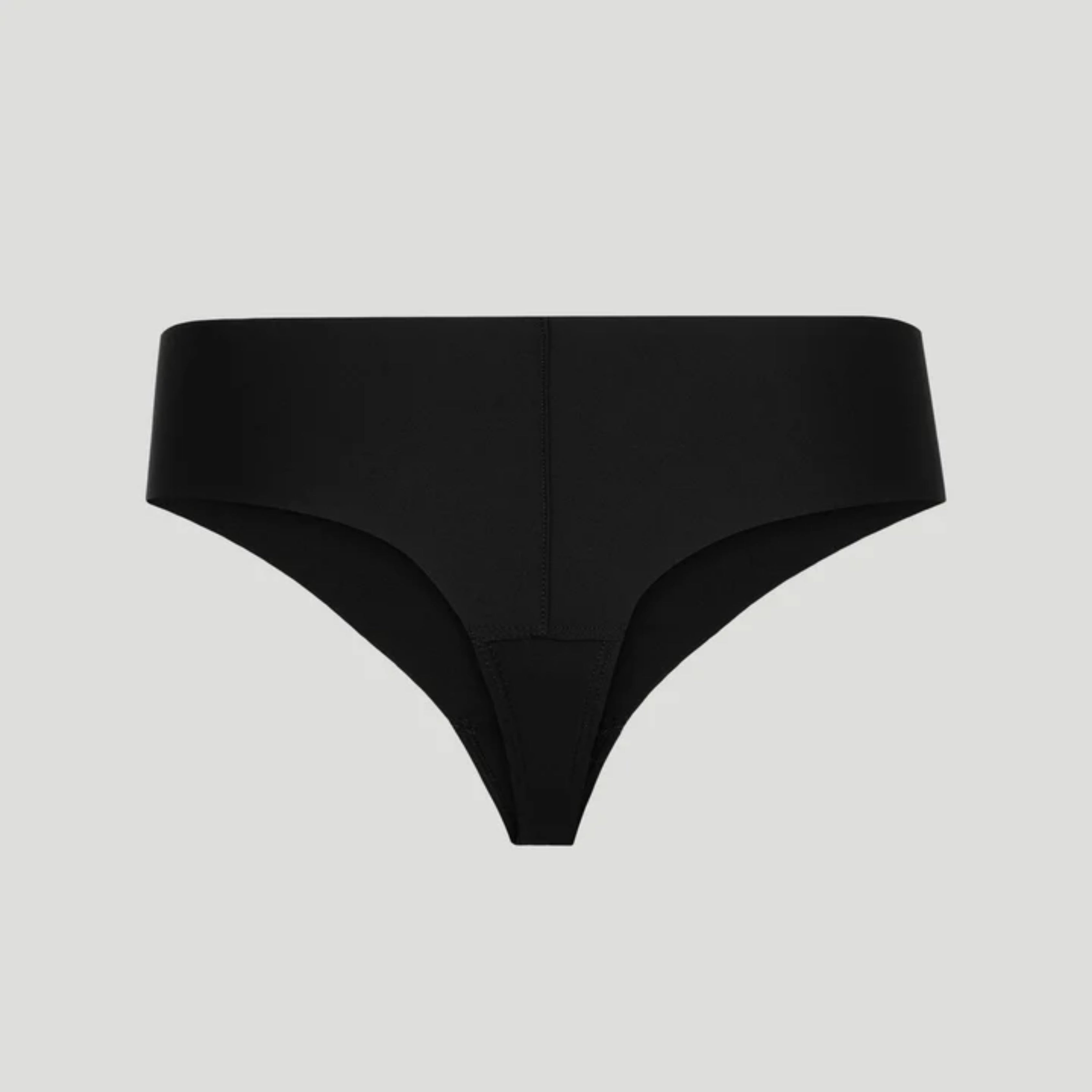 Tanga invisible con punta de camello de tiro alto Olora
