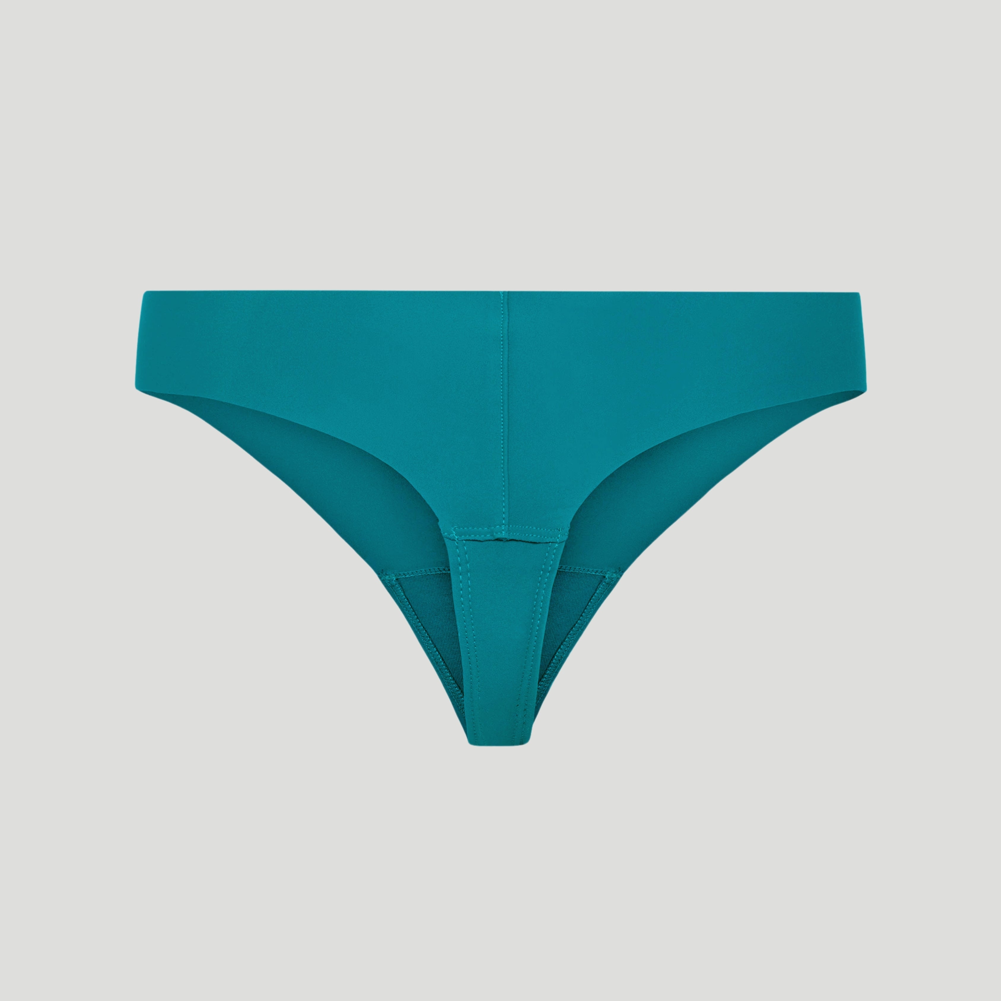 Tanga invisible con punta de camello de tiro alto Olora