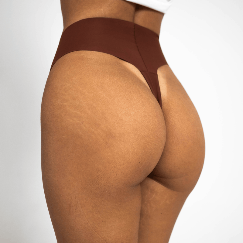 Aura Invisible Camel Toe Thong High Rise