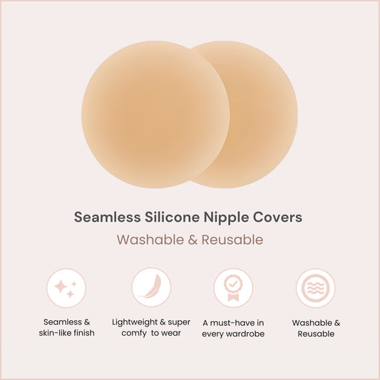 Aura Seamless Silicone Nipple Covers