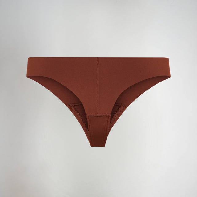 Olora Invisible Camel Toe Thong Mid Rise