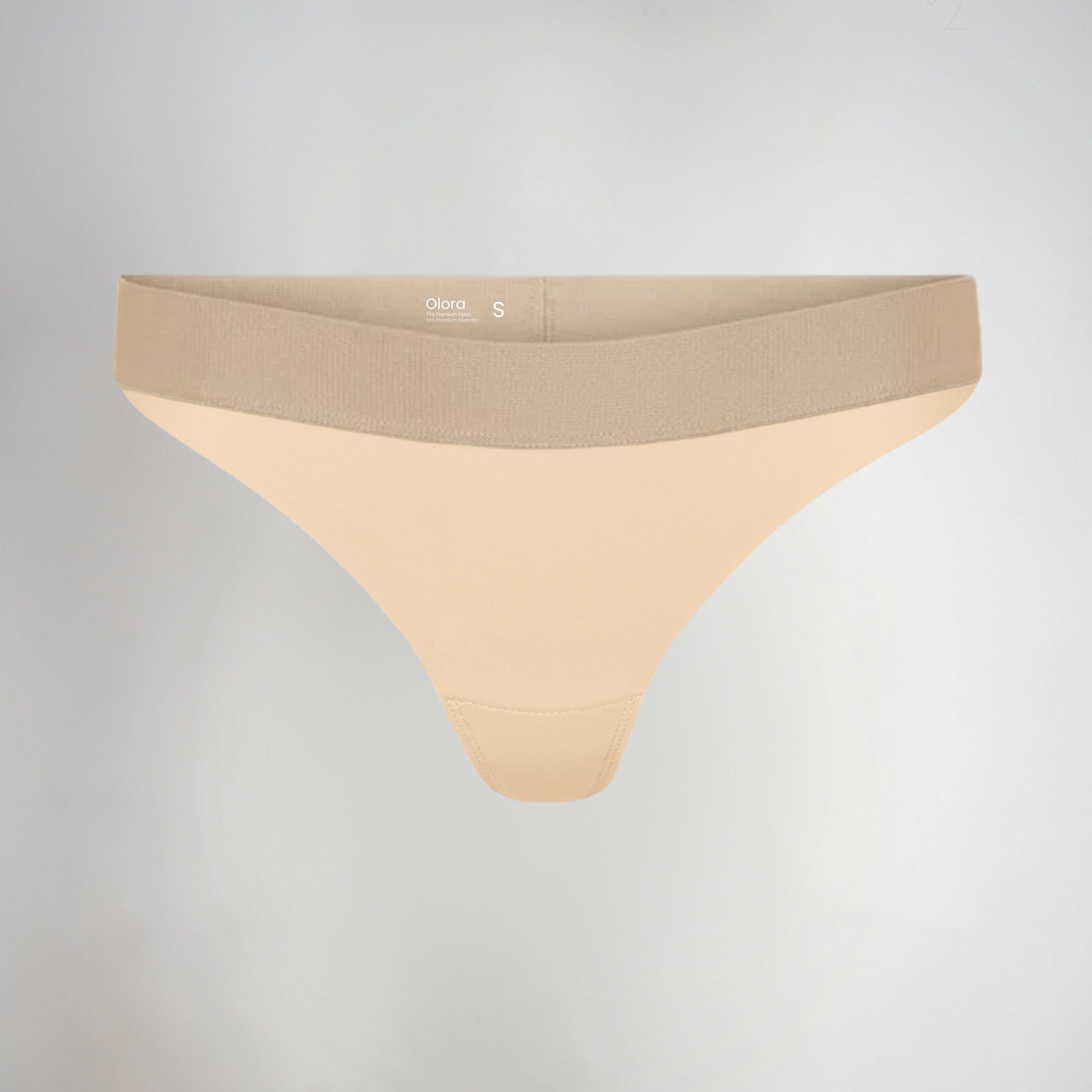 Olora Invisible Camel Toe Thong Low Rise